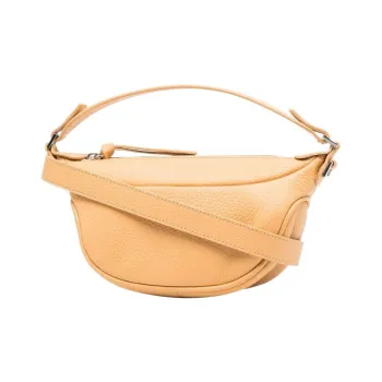 By Far Calfskin Handbag, Shoulder Bag Regular Women's Camel Yellow
