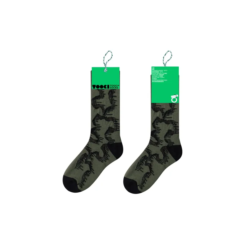 TOOCI Unisex Knee high Socks-2