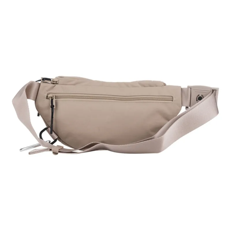 Y 3 Polyamide Sling Bag, Fanny Pack Medium Size Unisex Sandy Beige-2
