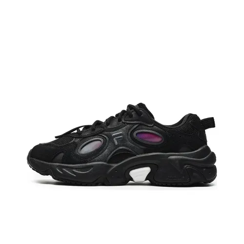 FILA FUSION Raccoon Casual Shoes Women's Low-Top Black/Underwater Periscope