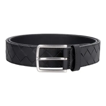 Bottega Veneta Intrecciato Leather Belt