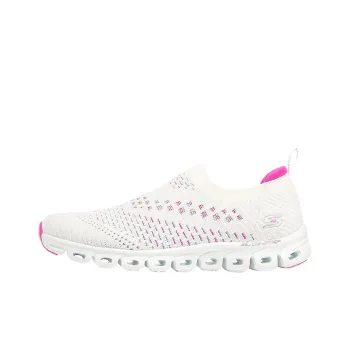 Skechers Glide Step Go Walk Cushioning Abrasion Resistant Breathable Low Top Casual Shoes Women's White