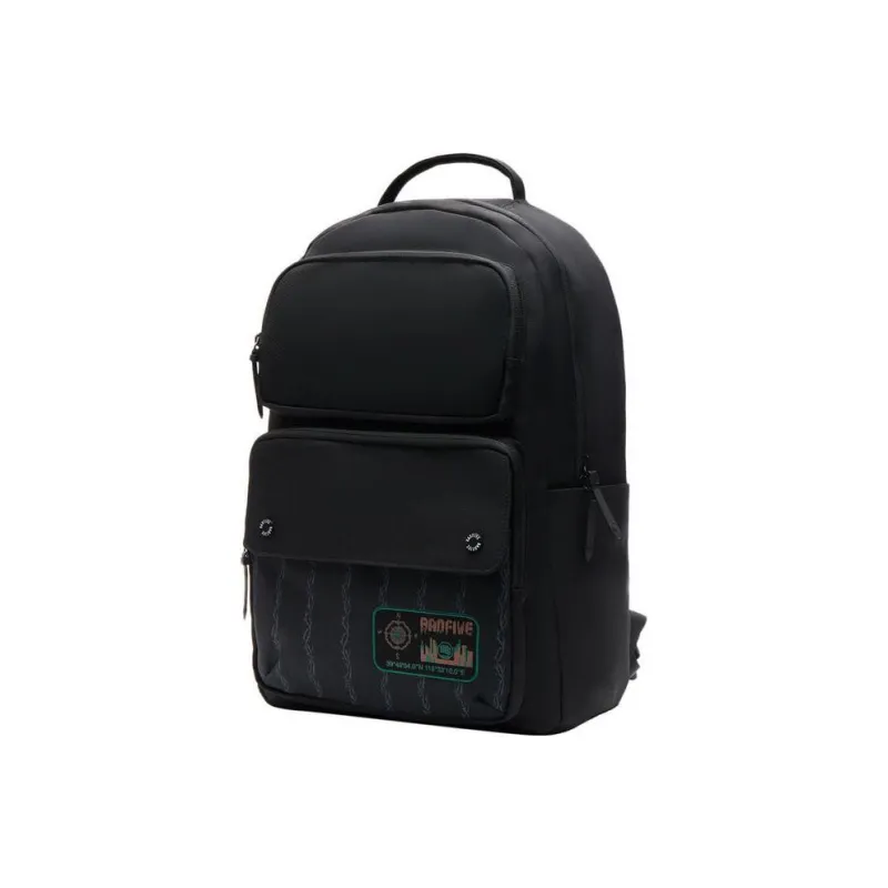 LiNing BadFive Rebel Collection Polyester Backpack Regular Unisex Black-1