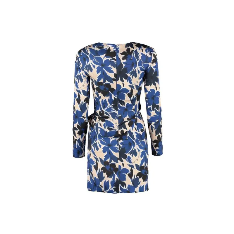 MOSCHINO Long-Sleeved Dresses Women's Blue-1