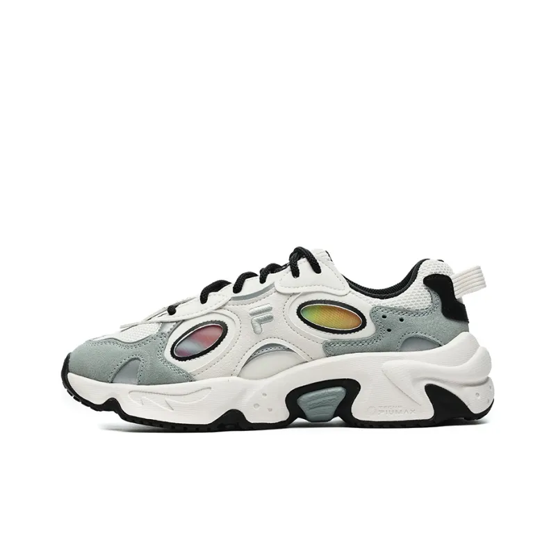 FILA FUSION Raccoon Sneakers 'White Grey' Women's-0