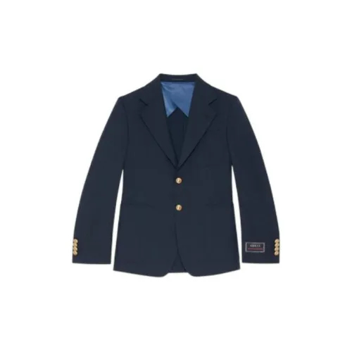 GUCCI Logo patch Suit Jacket