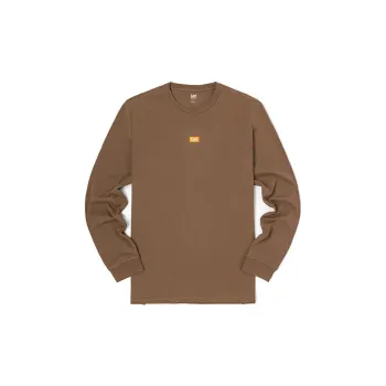 Lee FW22 Long Sleeved T Shirt Men's Brown