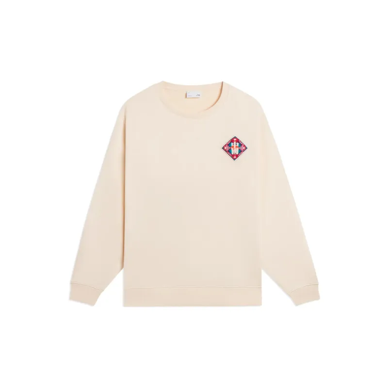 LiNing Sports Trend Series FW22 Sweatshirt Unisex White-1
