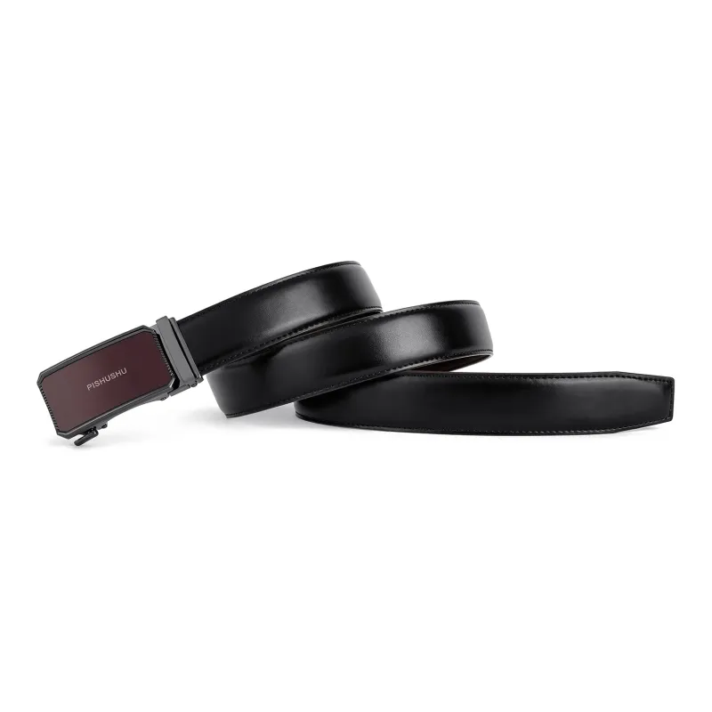 PISHUSHU Leather Belts Men-3