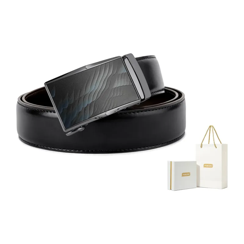 PISHUSHU Leather Belts Men-6