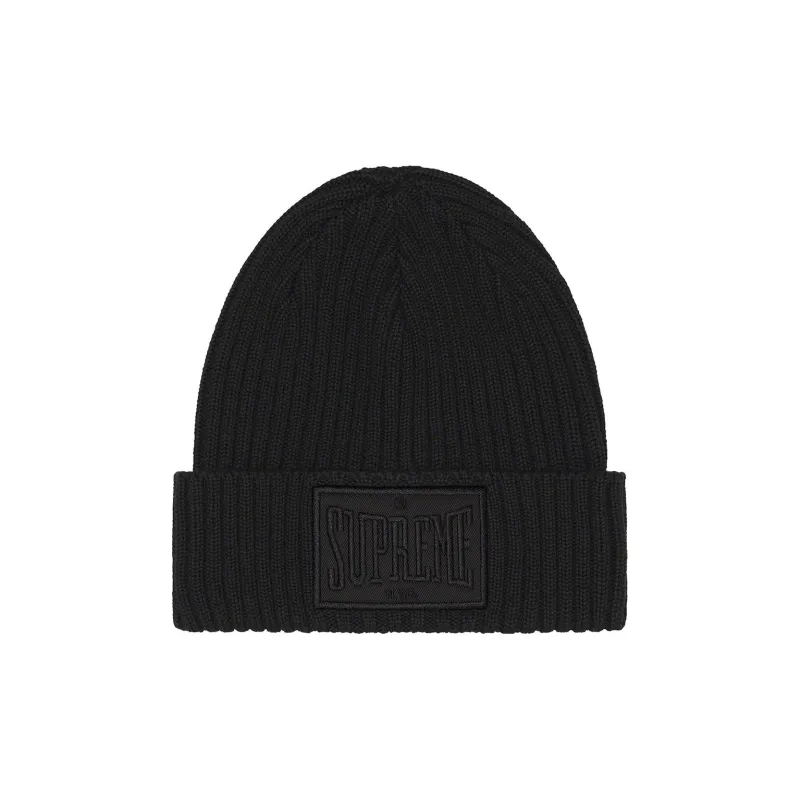 Supreme Overdyed Patch Beanie-0