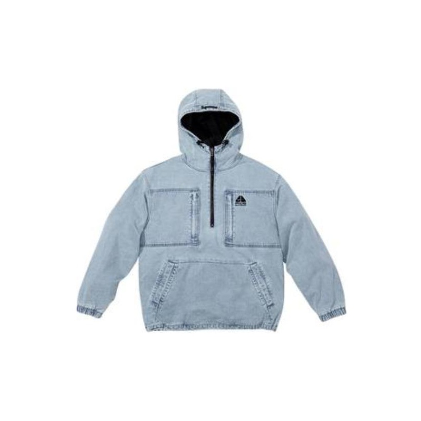 Supreme Nike Acg Denim Pullover Blue L