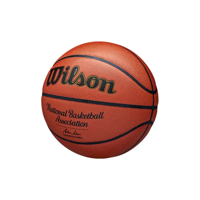 Wilson PU Basketball Red Brown Size 7 Ball Training Unisex-1