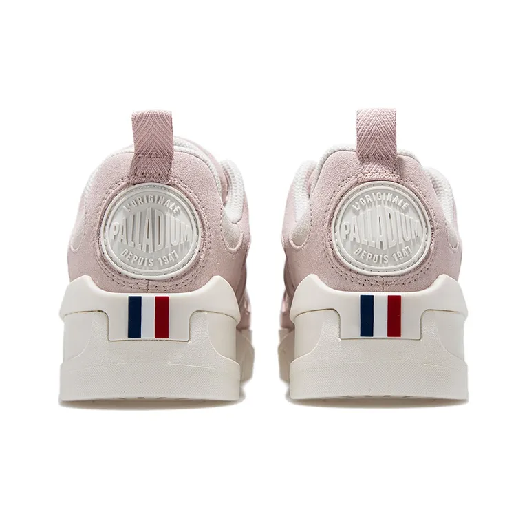 Palladium Pallaslam Casual Shoes Women's Low Top Pink/Oyster White-3