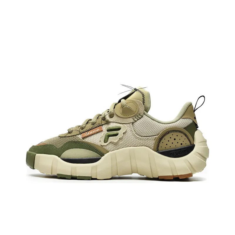 FILA FUSION X N21 Bone Sneakers 'Olive Green'-0