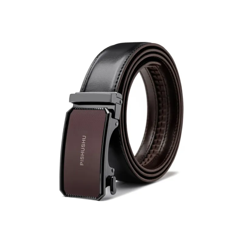 PISHUSHU Leather Belts Men-1