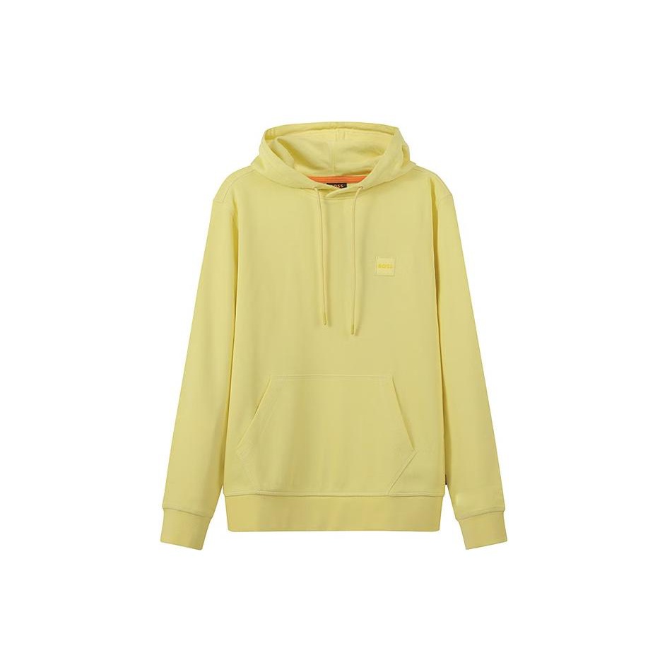 Hugo Boss Yellow Hoodies Sweatshirts for Women s Men s Sneakers Clothing Sale New POIZON