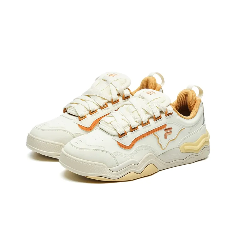 FILA FUSION Kick Sneakers 'White Orange' Women's-2