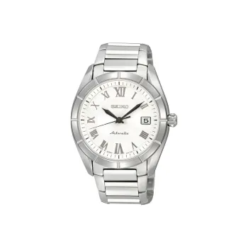 SEIKO Presage Series Automatic Mechanical Movement Watch 42.75 Men's Watches White Dial