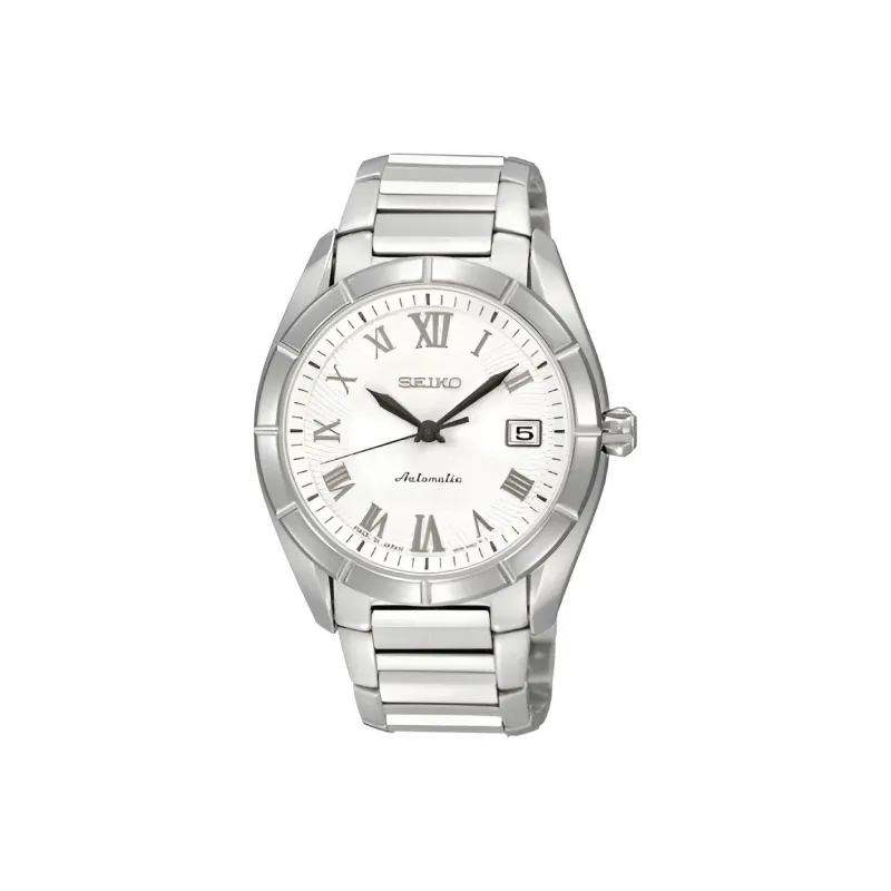 SEIKO Presage Series Automatic Mechanical Movement Watch 42.75 Men's Watches White Dial-0