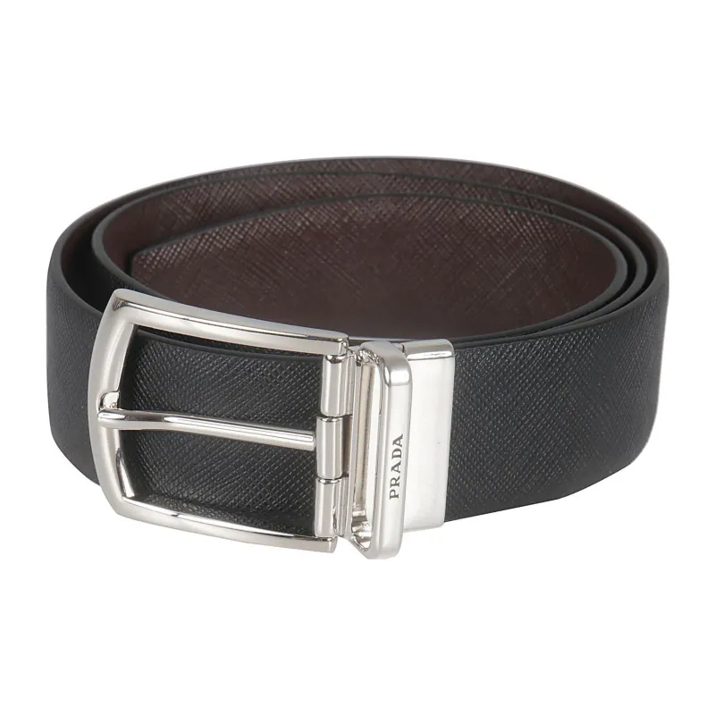 PRADA Reversible Leather Belt-1