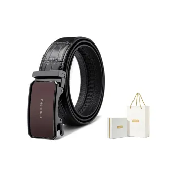 PISHUSHU Leather Belts Men