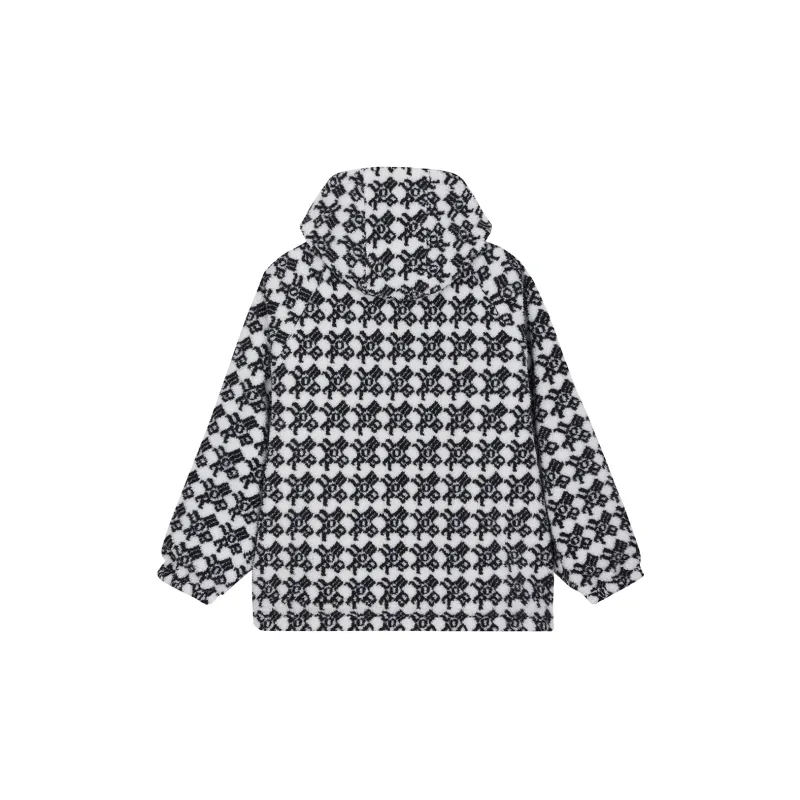 Umbro Velvet Jackets Unisex Snowflake White/Gaze Black-1