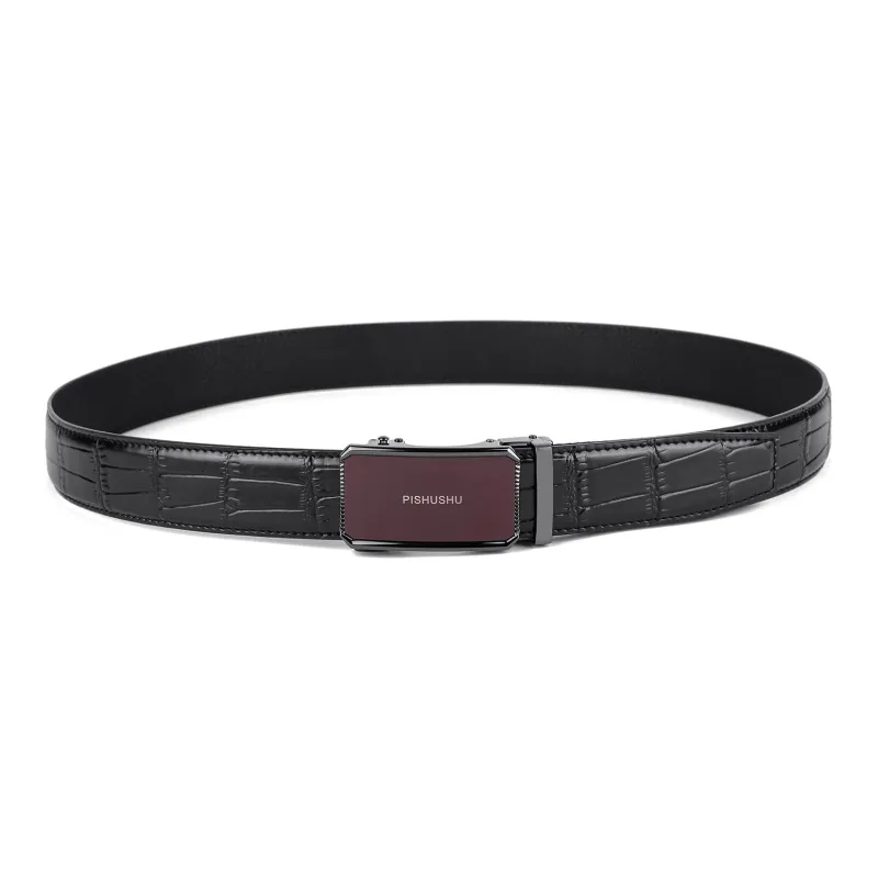 PISHUSHU Leather Belts Men-12