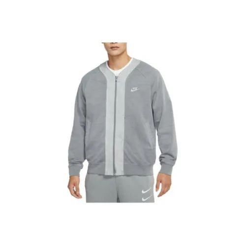 Nike Jackets Men Micro-Particle Gray