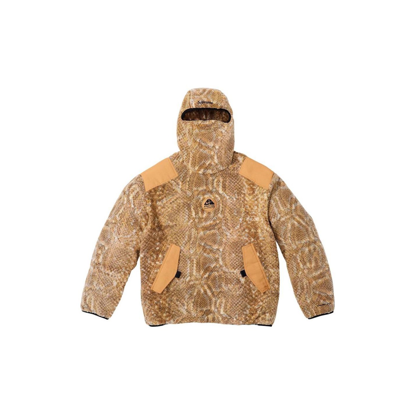 Supreme Nike Acg Fleece Pullover Earth Yellow L - POIZON