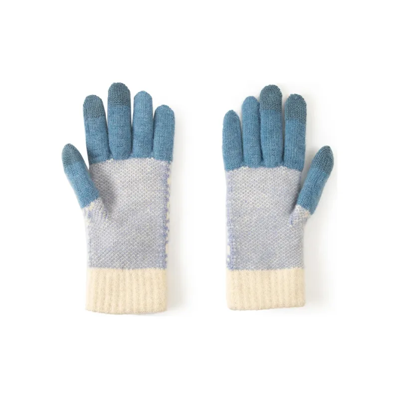 BAIJUAN Knit Gloves Unisex-3