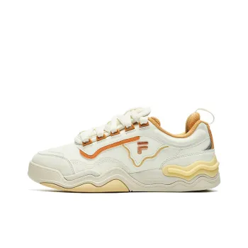 FILA FUSION Kick Sneakers 'White Orange' Women's