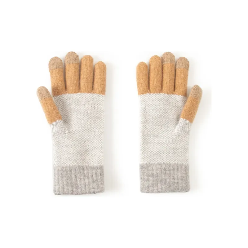 BAIJUAN Knit Gloves Unisex-6