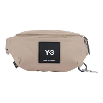 Y 3 Polyamide Sling Bag, Fanny Pack Medium Size Unisex Sandy Beige