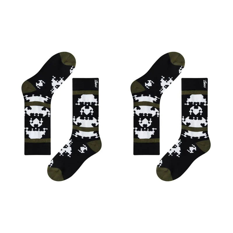 TOOCI Unisex Mid Calf Socks-0