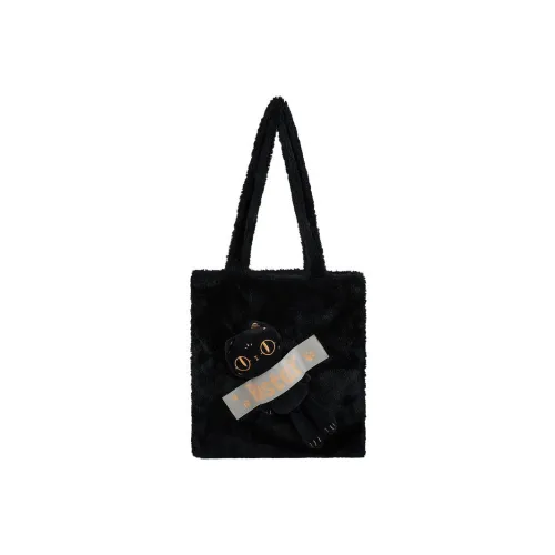 The British Museum Anderson Cat And Her Friends Series Polyester Shoulder Bag Regular Women's Black
