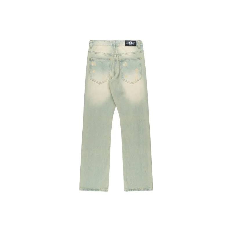 XINYINSU Jeans Unisex Blue-1