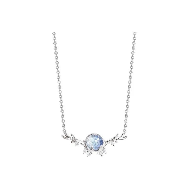 LISM S925 Silver Necklaces Women's-0