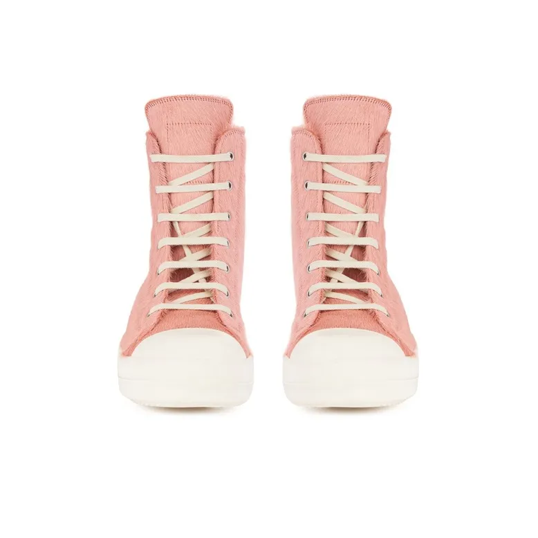 RICK OWENS Strobe High Pony Hair Dusty Pink-2