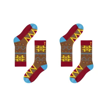 TOOCI Unisex Mid Calf Socks