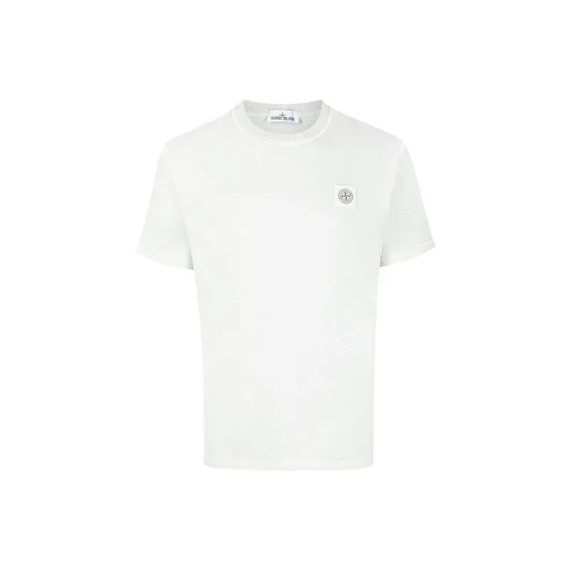 STONE ISLAND T Shirt Men's Light Gray-0