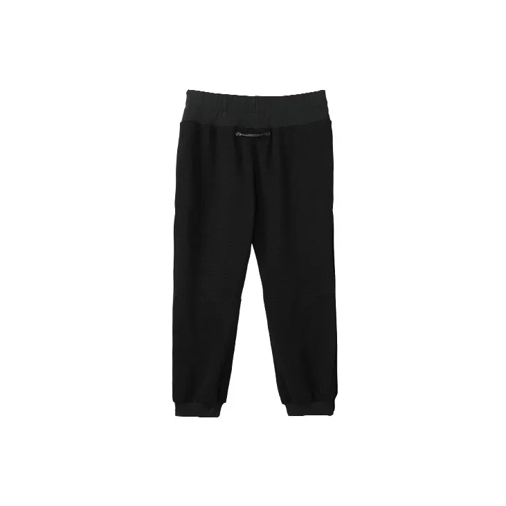 NORVINCY Breathable Elastic Waistband Solid Color Hip-Hop Casual Pants Unisex-1
