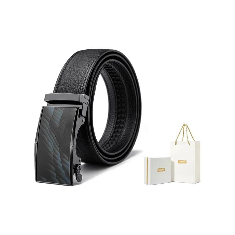 PISHUSHU Leather Belts Men-8