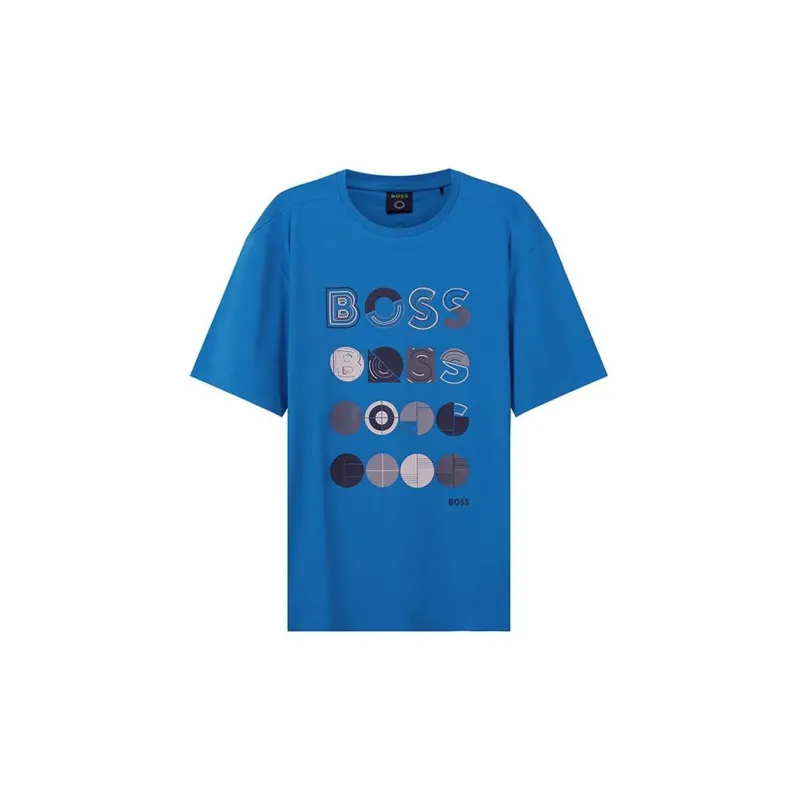 HUGO BOSS T Shirts Men Blue-0