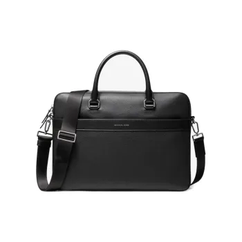 MICHAEL KORS Artificial Leather Handbag Briefcase Medium Size Men's Black