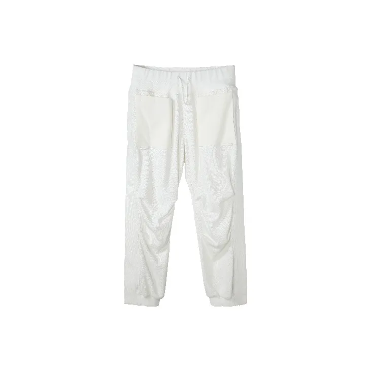 NORVINCY Breathable Elastic Waistband Solid Color Hip-Hop Casual Pants Unisex-6