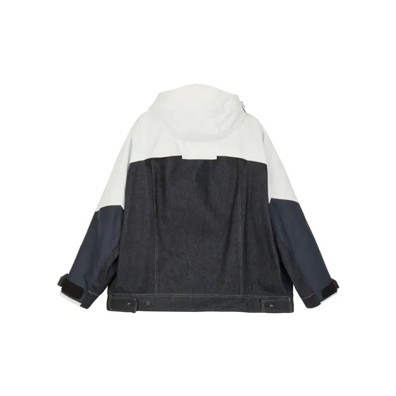CROQUIS Jackets Unisex 991 Denim Navy Blue-1