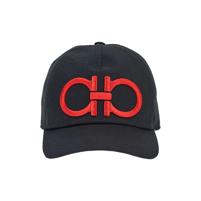 Ferragamo Baseball Caps Men Black-1