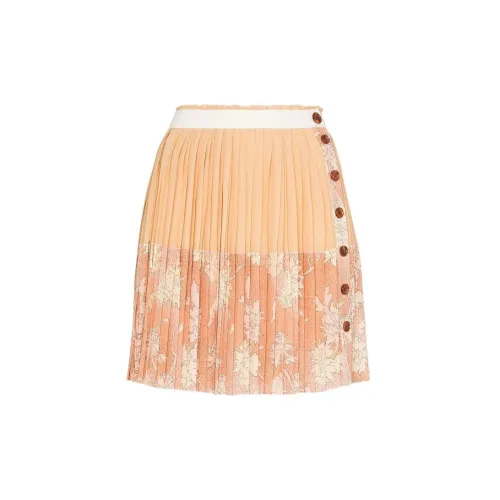 Chloé Casual Short Skirts Women's Pink Orange