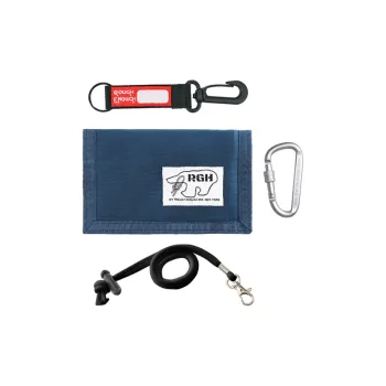 Rough Enough Water Repellent Integrated Card Holder And Wallet Unisex Sapphire Blue